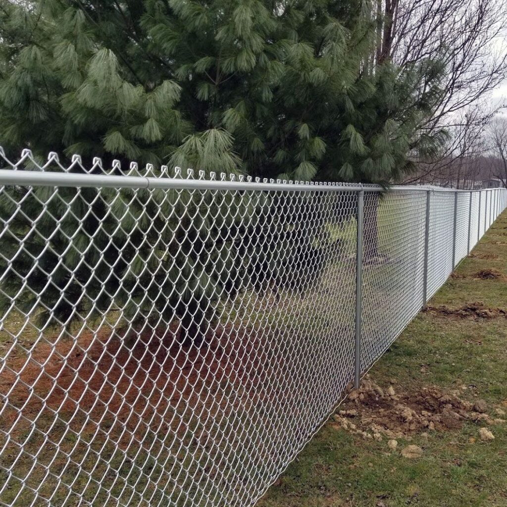 Chain-link Fence installation