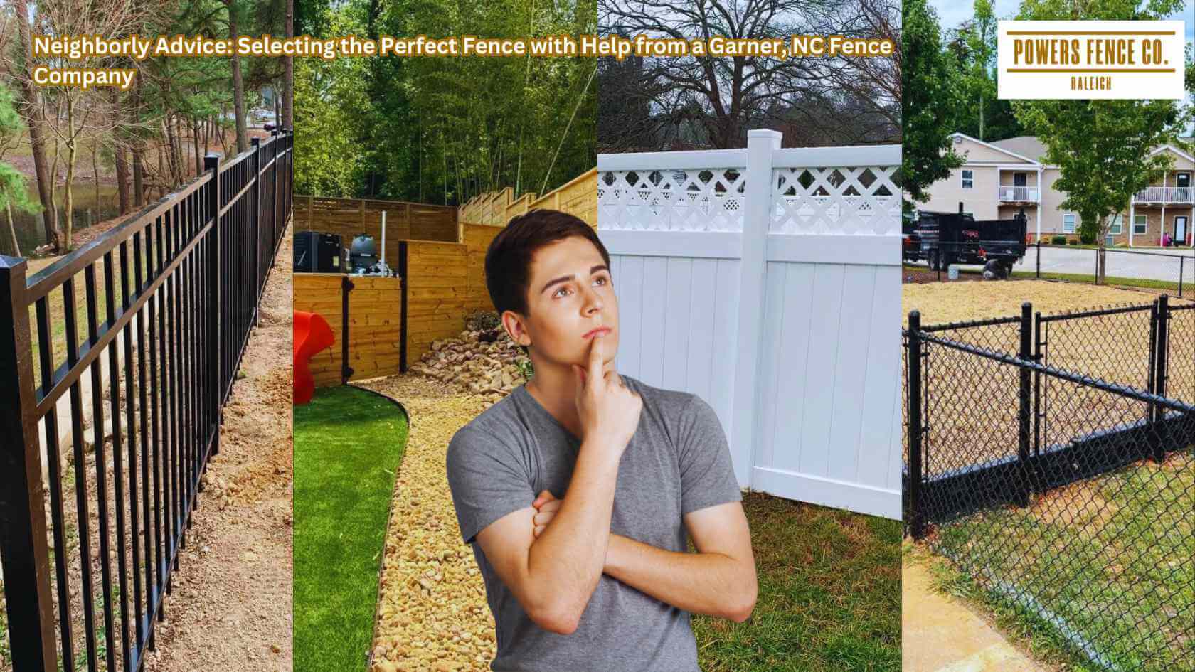 Neighborly Advice: Selecting the Perfect Fence with Help from a Garner, NC Fence Company