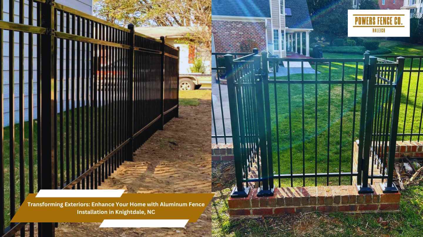 aluminum fencing