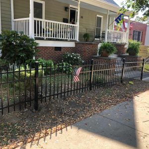 wrought iron fence installation service